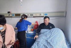 探望員工送真情，殷切關(guān)懷暖人心——昂仕科技慰問受傷員工！
